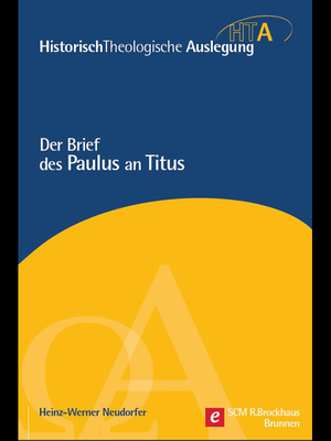 cover image of Der Brief des Apostels Paulus an Titus
